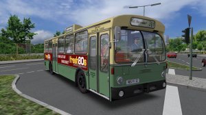 Поездка на Mercedes-Benz O305 по маршруту №301 по карте Neuendorf