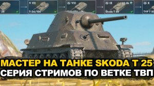 Серия стримов по взятию мастеров на всей ветке ТВП 50/51 | Tanks Blitz стрим