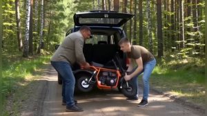 Мотоцикл СПАРК (Ижтехмаш). Самый дешевый и компактный из мотоциклов Ижтехмаш. Помещается в Ниву