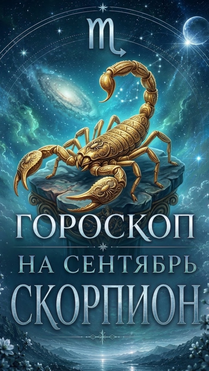 ♏️ СКОРПИОН - ГОРОСКОП НА СЕНТЯБРЬ 2026