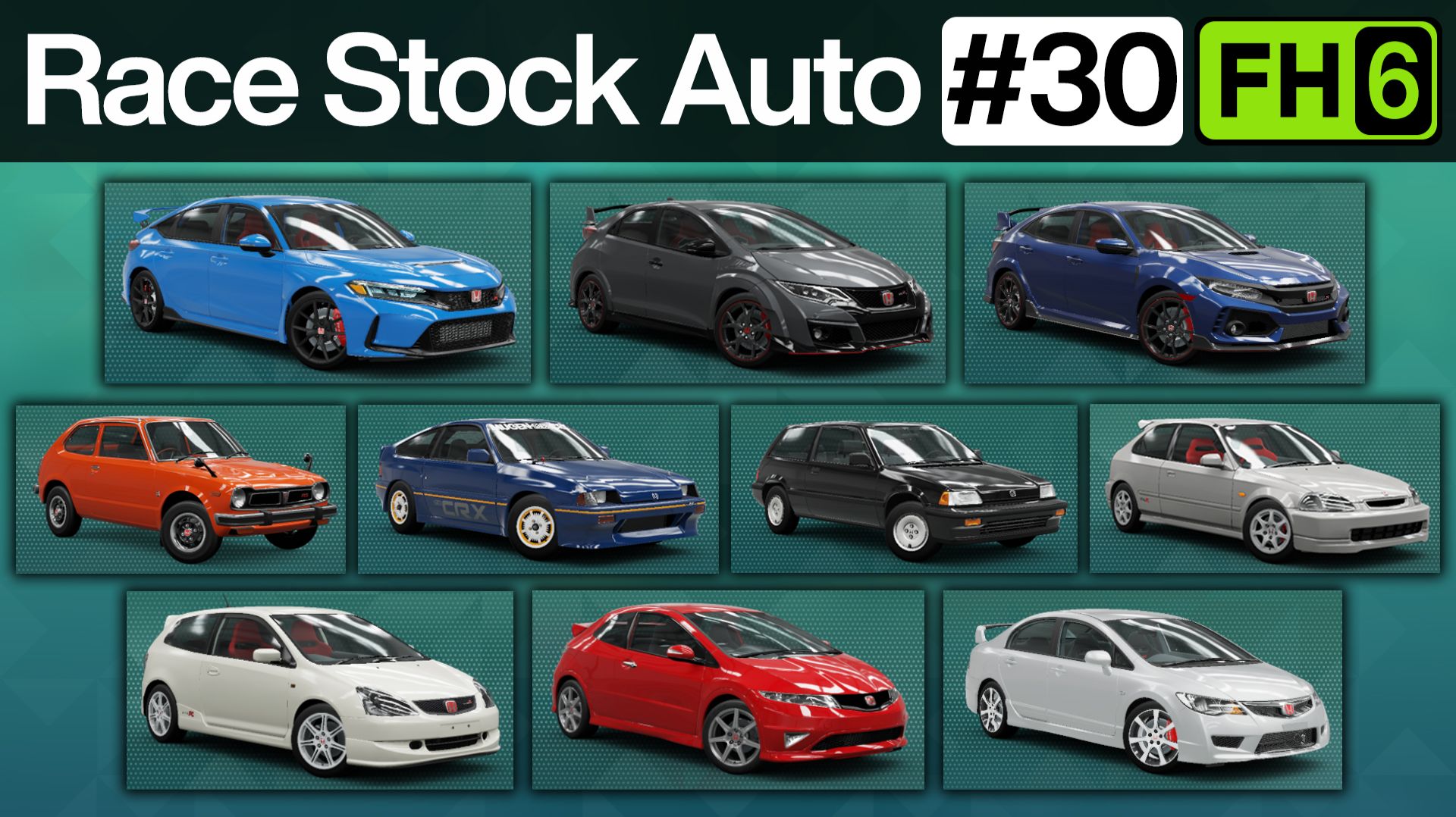 Forza Horizon 6 - Race Stock Auto #30