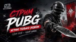 PUBG BATTLEGROUND ИГРАЮ ТОЛЬКО НОЖОМ 30 МИНУТ