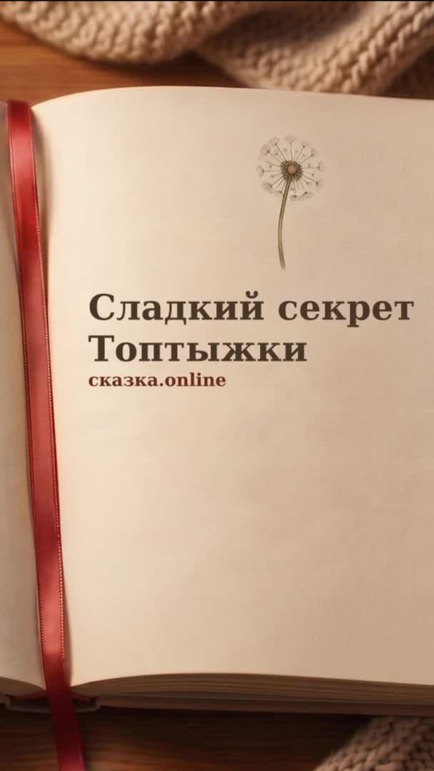 Сладкий секрет Топтыжки | Сказка про жадность 2–4 года