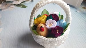 Корзинка из подручных средств своими руками