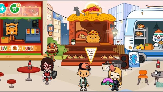 Toca Boca World / тока бока #4, выгуливаем черепашку🐢.