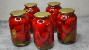 Сладкие МАРИНОВАННЫЕ ПОМИДОРЫ на зиму! Готовлю каждый ГОД!