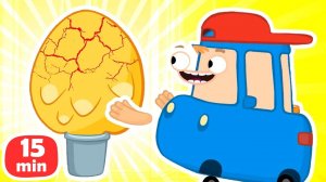 Машинки Вилзи и необычное яйцо с сюрпризом! Интересные открытия 🥚🚗 | Для детей