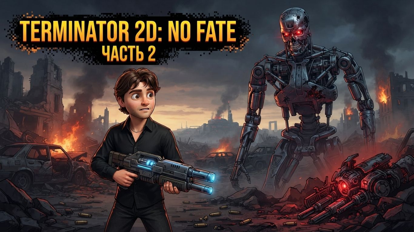 Прохождение Terminator 2D: NO FATE #2
