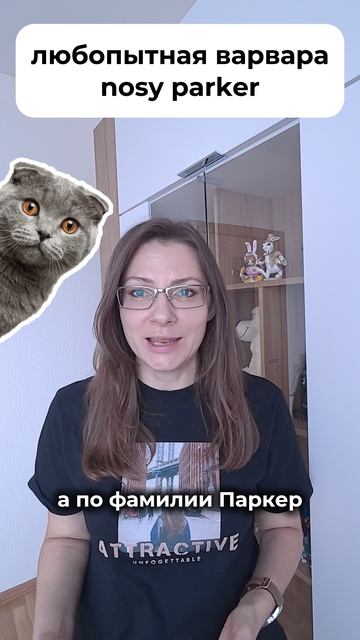 😳 Любопытная Варвара по-английски — Nosy Parker?