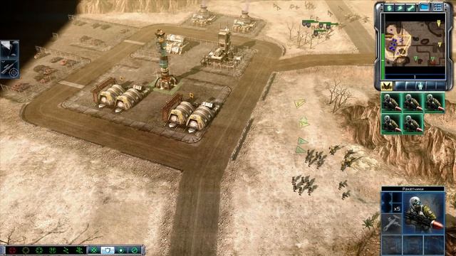 Command & Conquer 3 Tiberium Wars  ГСБ - Акт 2 Касабад Прохождение без комментариев