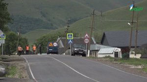 В Кичмалке открыли капитально отремонтированную дорогу