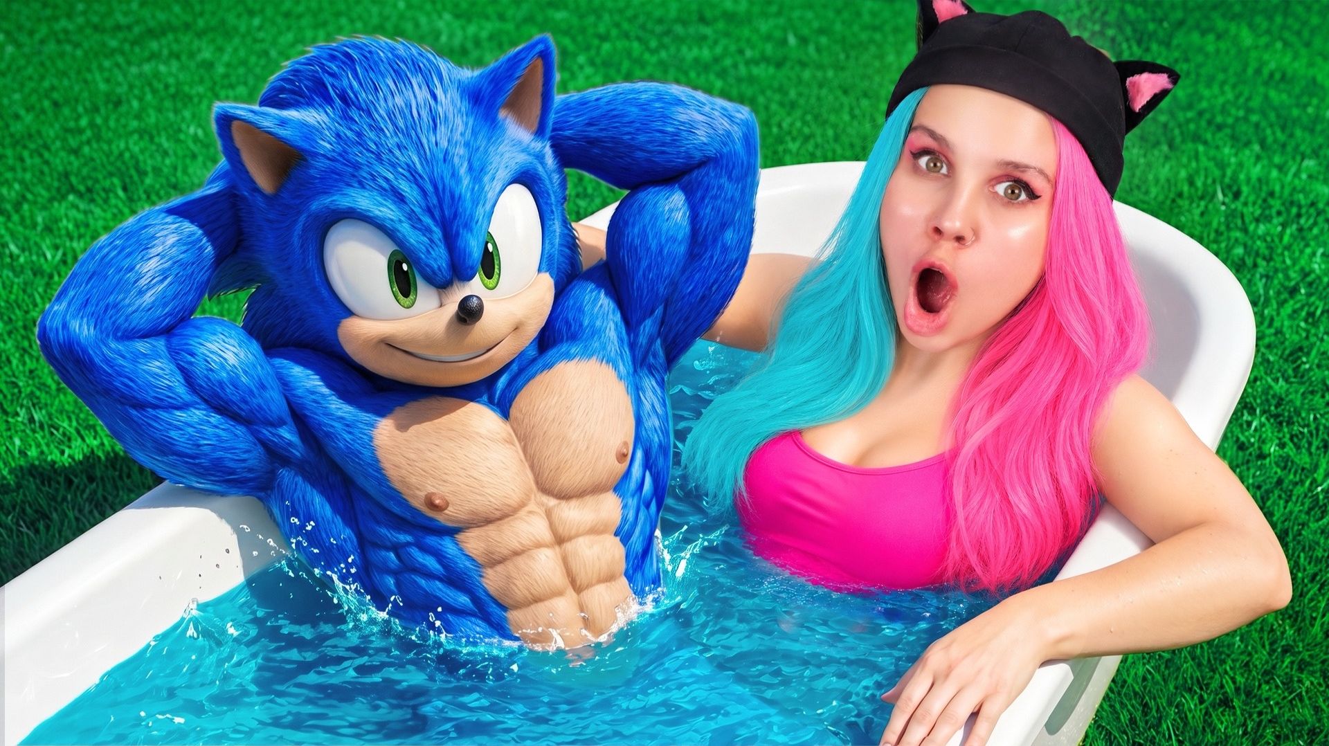 Я КИНУЛ В ВАННУ БОМБОЧКИ SONIC В 3 ЧАСА НОЧИ!!