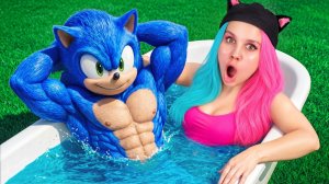 Я КИНУЛ В ВАННУ БОМБОЧКИ SONIC В 3 ЧАСА НОЧИ!!