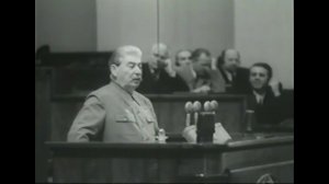 И.В.Сталин кинохроника выступлений (11 декабря 1937, 7 ноября 1941, 24 июня 1945, 14 октября 1952)