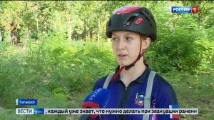 Юные спасатели из Таганрога знают цену победы: две тренировки в день на протяжении нескольких месяце