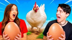 МЫ С ЖЕНОЙ УКРАЛИ СЕКРЕТНЫЕ ЯЙЦА У ЗЛОЙ КУРИЦЫ В ROBLOX! 😱