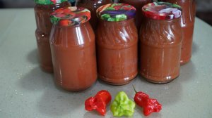 Кетчуп из кабачков на зиму. Рецепт очень простой и быстрый‼