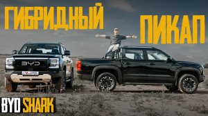 Гибридный рамный пикап — BYD SHARK. Глобальный трудяга с динамикой спорткара дешевле конкурентов