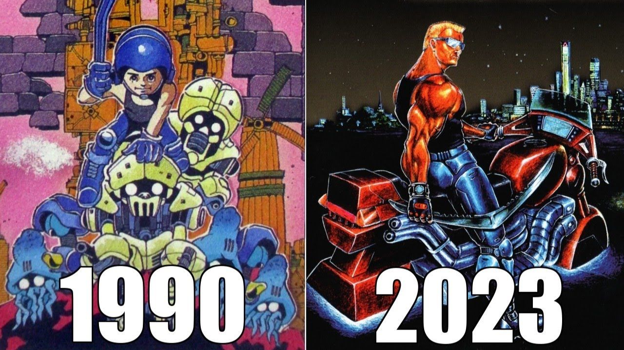 Эволюция серии игр Power Blade [1990-2023]