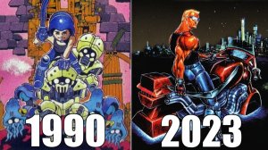 Эволюция серии игр Power Blade [1990-2023]