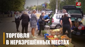 Жалоба на плохой арбуз и незаконную торговлю. В Мозыре проверили места продажи овощей и фруктов