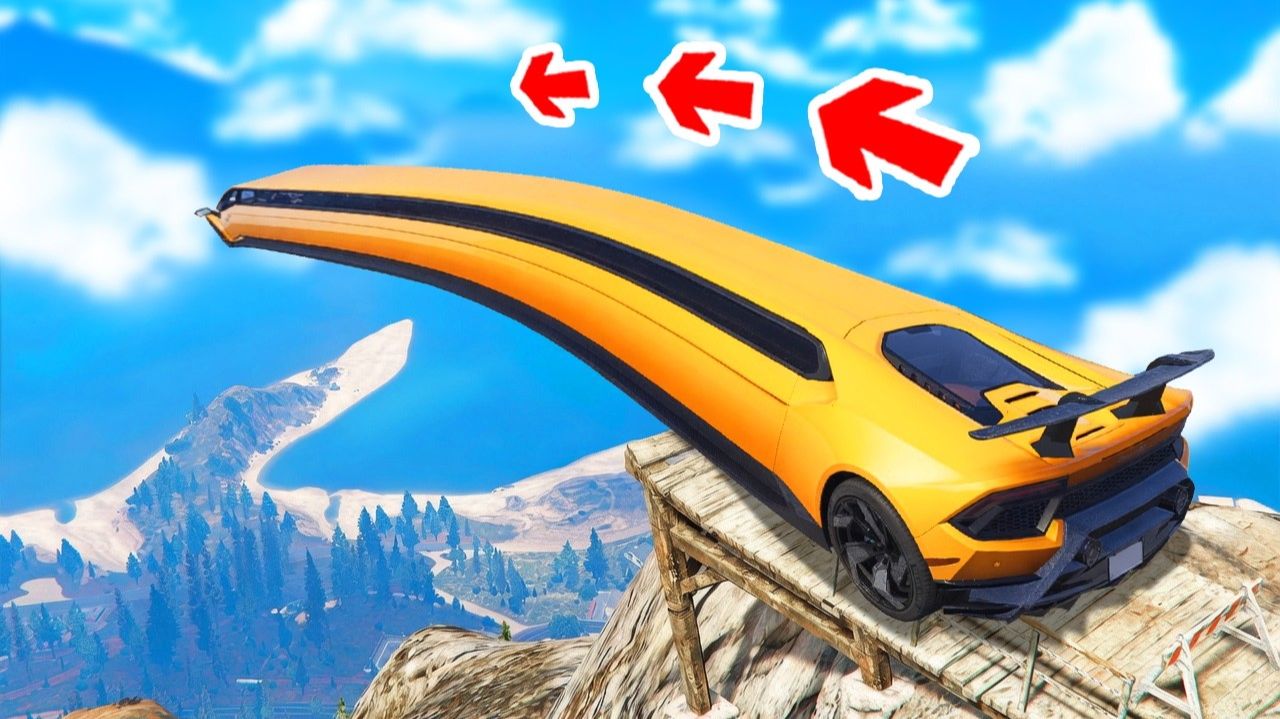 СПУСК БЕЗ ТОРМОЗОВ С ЧИЛЛИАДА В ГТА 5 - ЭКСПЕРИМЕНТ В GTA 5