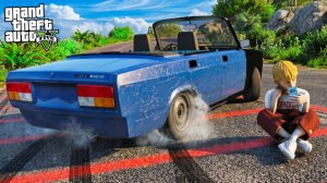 ДРИФТ НА ОПЕРСКОЙ СЕМЕРКЕ ! ВАЗ 2107 В ТОТАЛ? - ЖИЗНЬ ПЕРЕКУПА В GTA 5