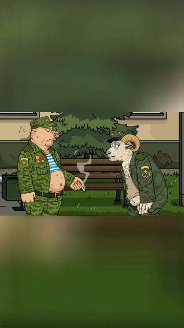 Ёж в карауле - беда в части #анимация #юмор #армия.