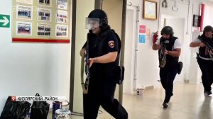 В Кизлярском районе также прошли масштабные антитеррористические учения