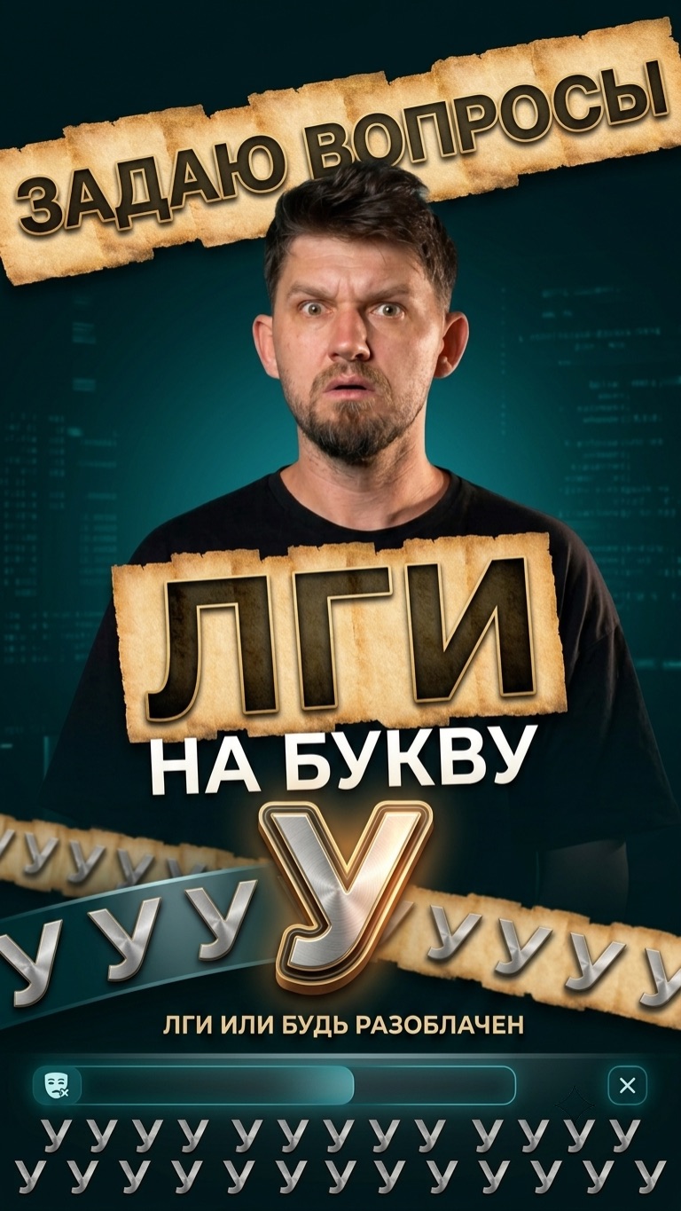Отвечай на букву У!