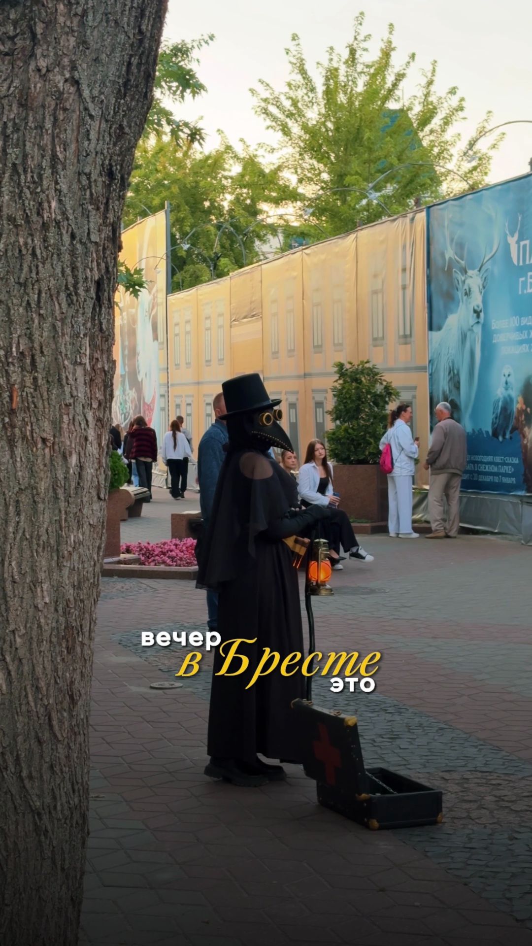 Атмосфера вечернего Бреста