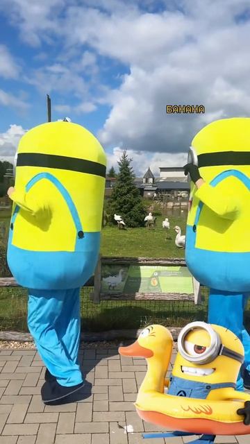 😂 Миньоно Маниши улетели 😂 но Minion Party 22 августа в ПАРКЕ ЖИВОТНЫХ - Минске будет! #shorts