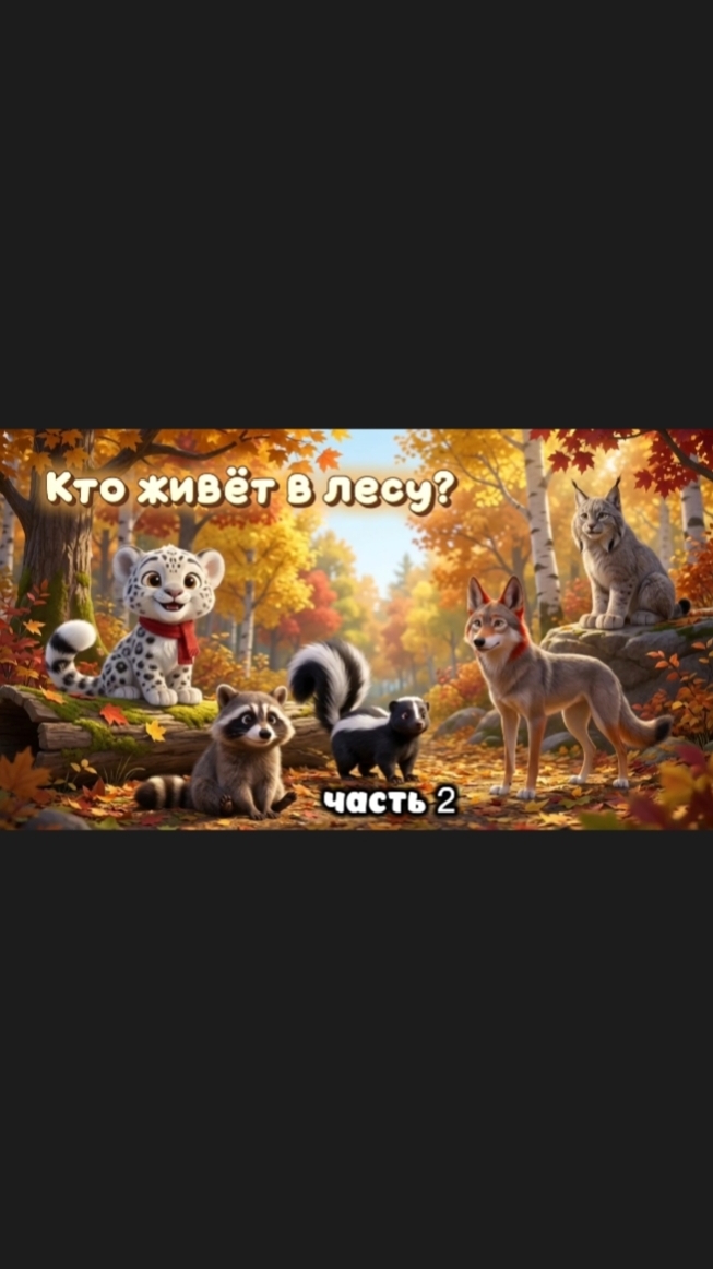 кто живёт в лесу ч.2