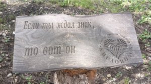Кисловодск,утро в Комсомольском парке.«Если ты ждал знак,то вот он!»