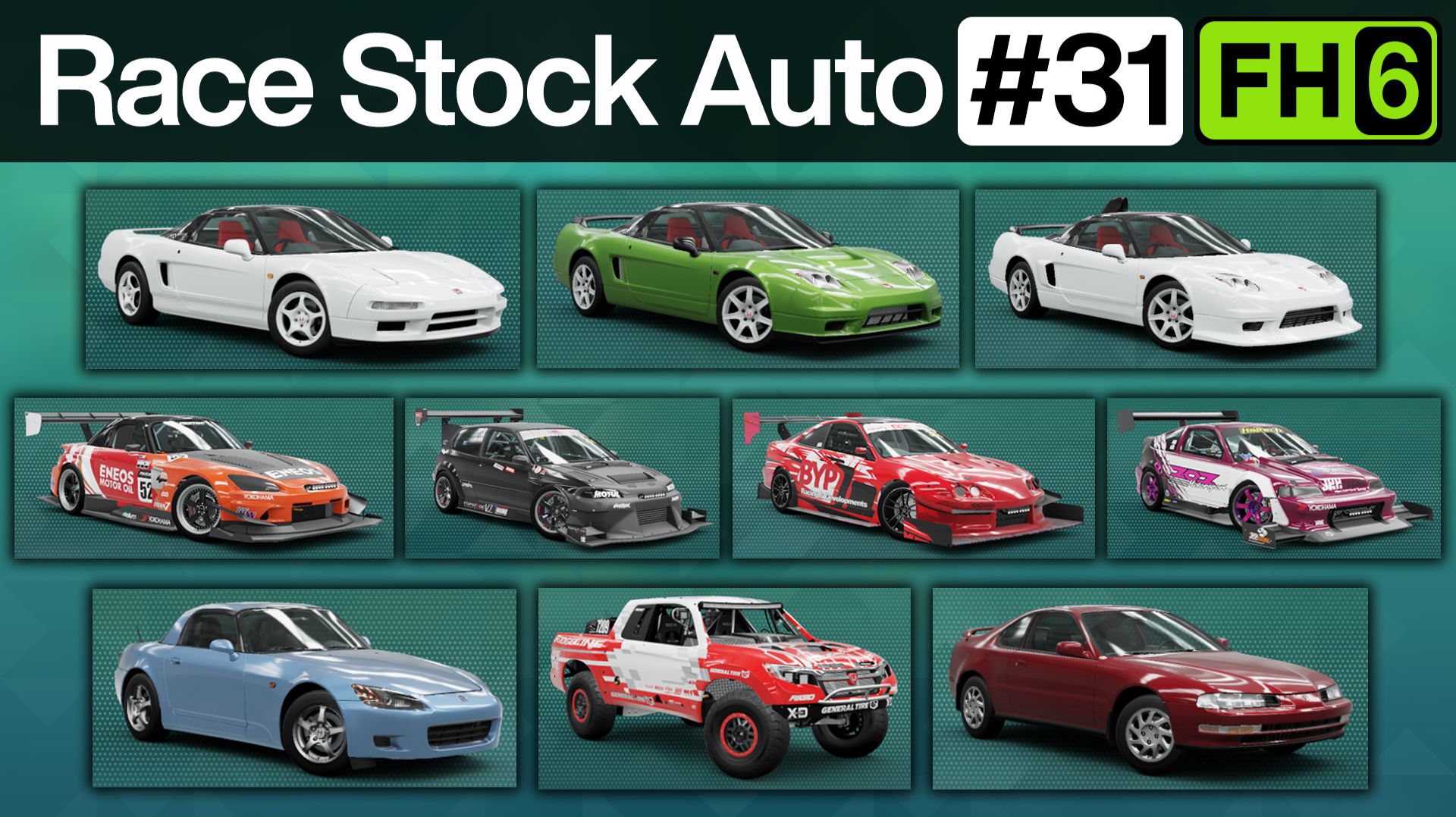 Forza Horizon 6 - Race Stock Auto #31
