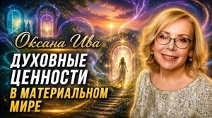 Духовные ценности в материальном мире. Оксана Ива