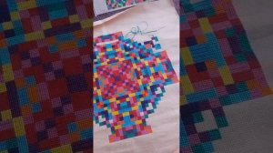 Процесс 12: Продолжается блок в красной🧵 частоте ните. Цена за моток🧶 от 25 до 141рубля