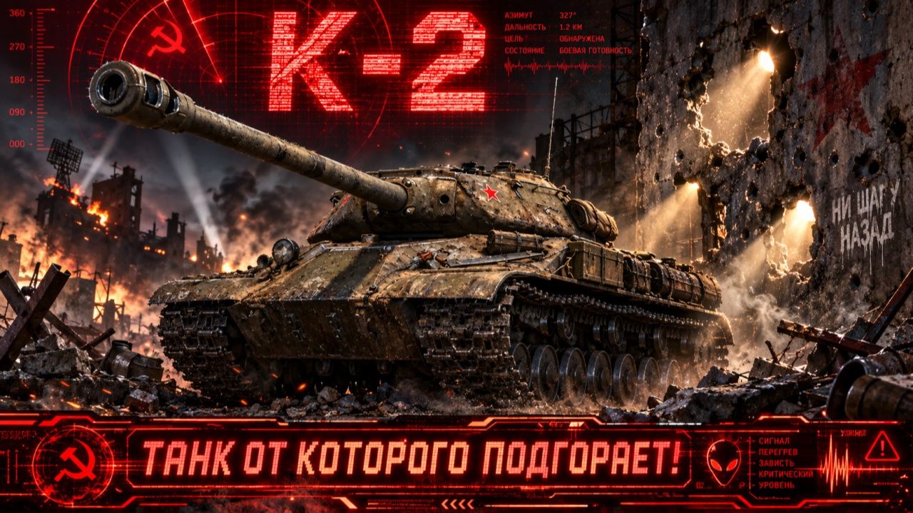 К-2 L Вон из ангара или всё же реабилитация??? #танки #миртанков #wot #worldoftanks