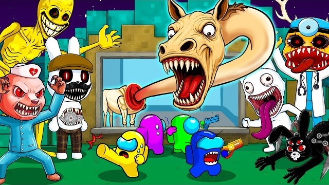 ВЕРИТИ: ВОССТАНИЕ МОНСТРОВ! 😱👹 | АМОНГ АС