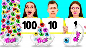 100 Слоев Еды Челлендж _ Кухонные Лайфхаки и Хитрости