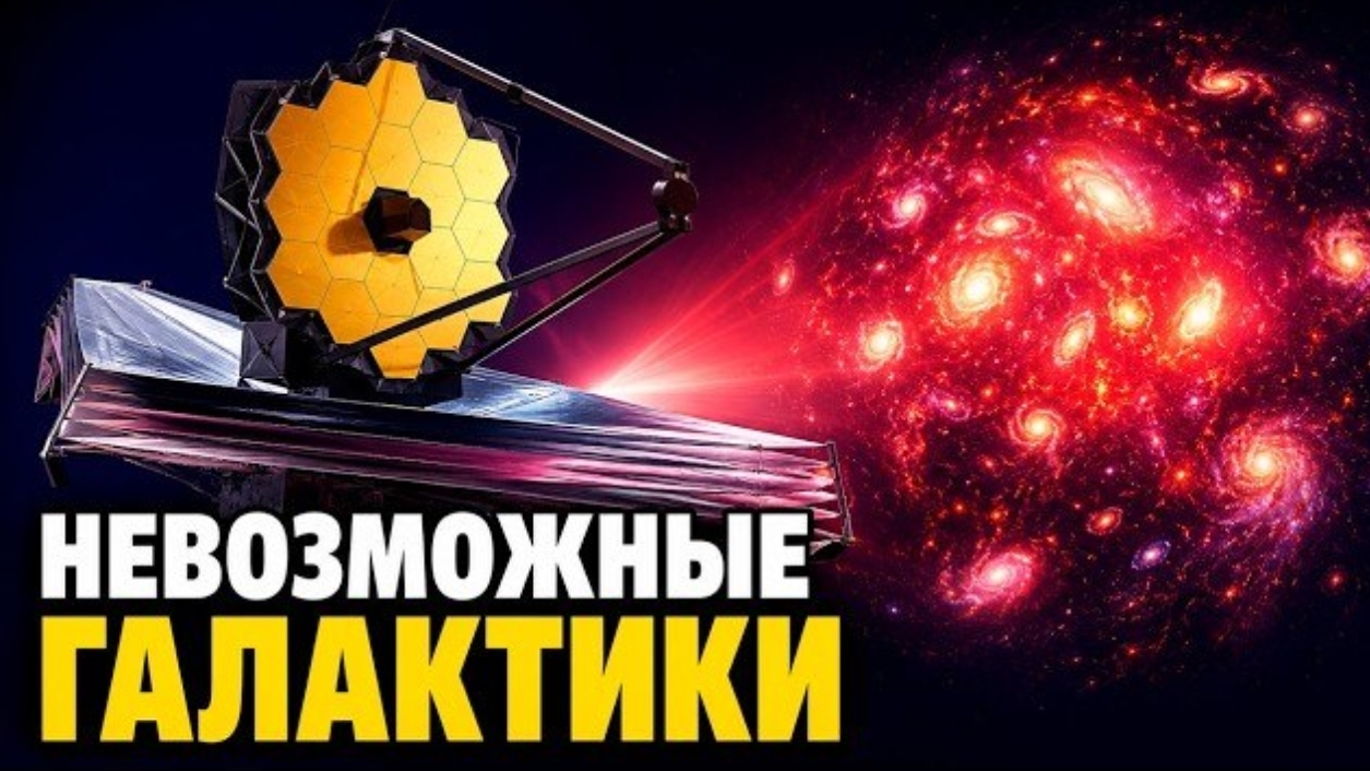 Телескоп Уэбба увидел невозможное: ранняя Вселенная оказалась совсем другой! Фильм для сна