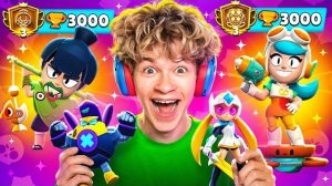 😱ВЕРНУЛСЯ В БС и АПНУЛ ВСЕХ НОВЫХ БРАВЛЕРОВ НА 3 ПРАЙМ В БРАВЛ СТАРС! 🏆