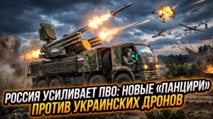 🛡️ Стальной щит: Новейшие «Панцири» закрыли небо от дронов ВСУ