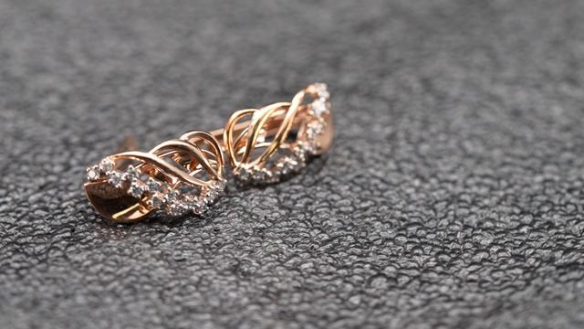 Серьги золотые код 231716 арт. 1355