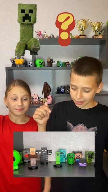 Сколько Криперов из Майнкрафт видишь ты? #дети #майнкрафт #крипер #загадка #ребус