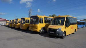 Пушкинские школьные автобусы готовы к началу нового учебного года