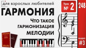 Что такое гармонизация мелодии. Как подобрать аккорд к каждой ступени лада.