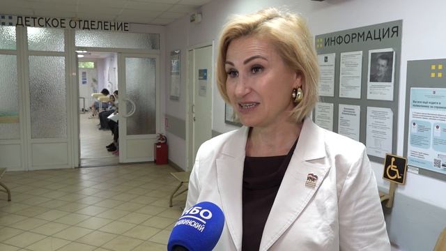 Инна Орлова обменялась опытом с коллективом поликлиник
