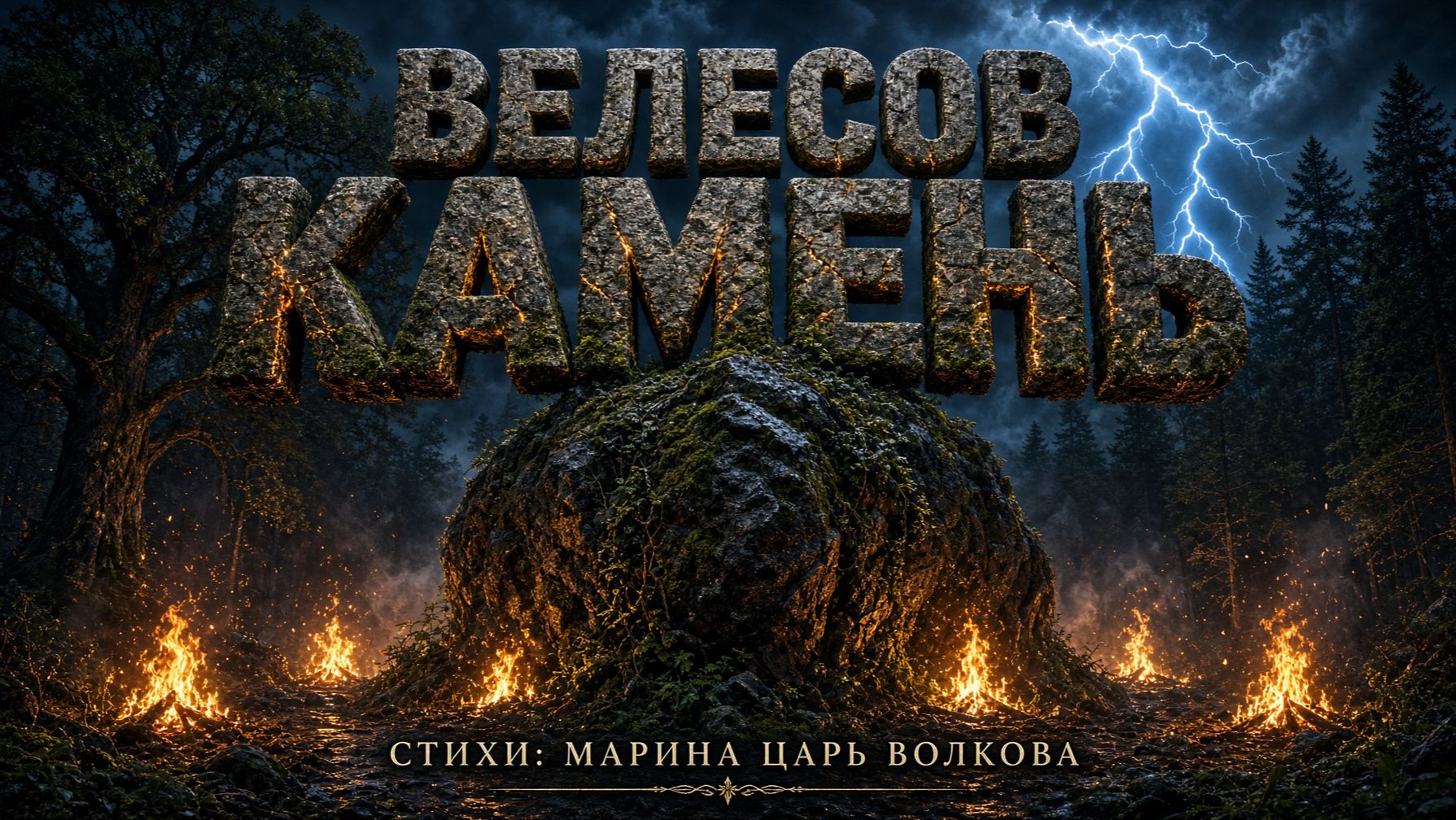 🌲 ВЕЛЕСОВ КАМЕНЬ | Шаманская мантра древних славян | Славянский транс-рок | ZUBR 🔥