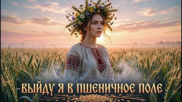 Выйду я в пшеничное поле...